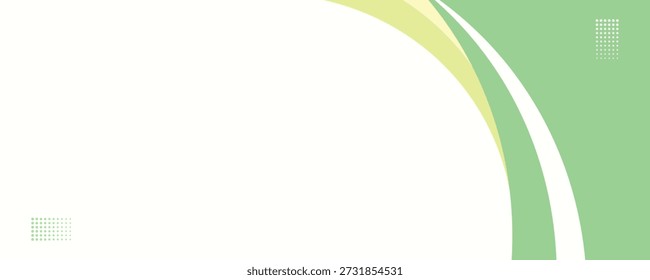 Abstract curved background with layered shapes for banner and presentation