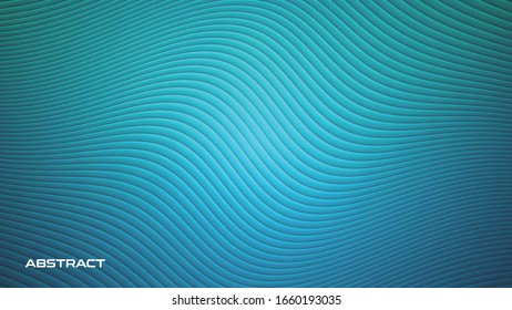 Abstract curved background with soft gradient color