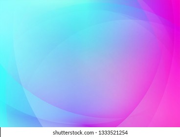 Abstract curved with colorful background. Vector Eps10