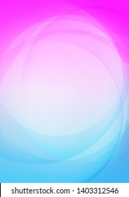 Abstract curved with colorful background. Vector Eps10