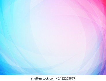 Abstract curved colors background. Vector Eps10