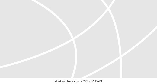 Composición curva Abstractas que forma una Plantilla de collage de fotos en blanco