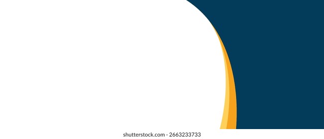 abstrakter, gekrümmter Eckhintergrund mit wellenförmigem Design	
