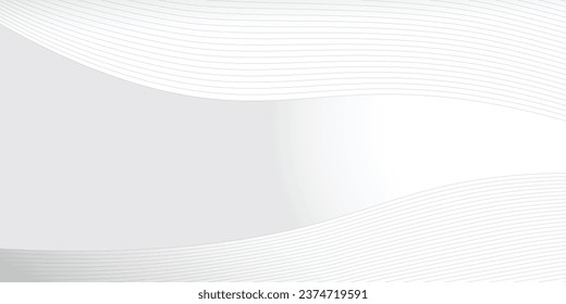 Abstract curved Diagonal Striped Background. Vector curved slanted, waving lines pattern.