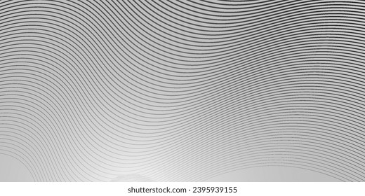 Abstract curved Diagonal Striped Background. Vector curved slanted, waving lines pattern. A new style for your business design modern 