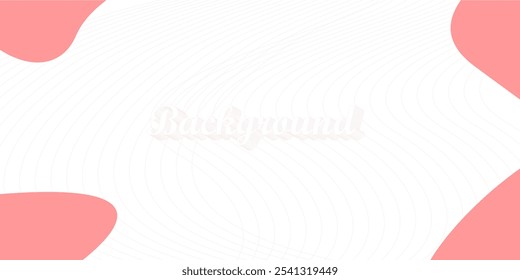 Abstract curved line background with a combination of white on a pink background on the lines, can be used as a background for banners, book covers, billboards for music concerts and vestivals.