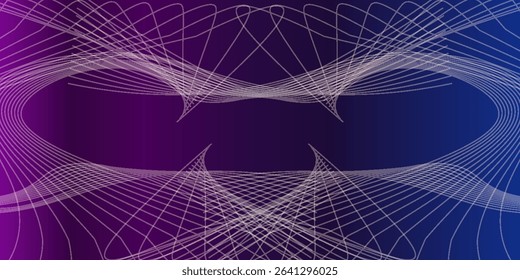 Abstract curved line gradient. Artistic of geometric line.eps10