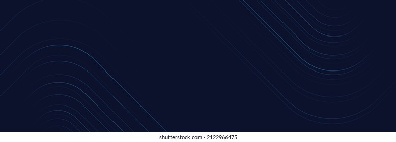 Abstract curved lines angle luxury technology concept background. Vector illustration