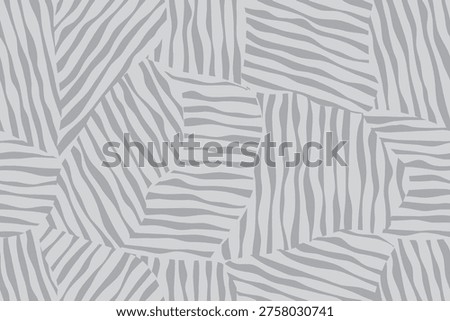 abstract curved lines endless pattern background 
