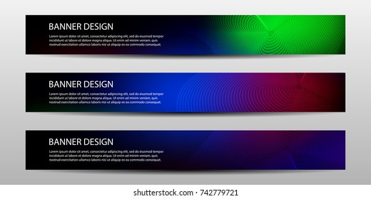 Abstract curved lines on bright background