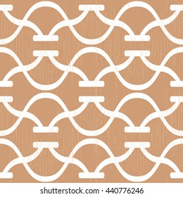 Abstract curved lines pattern seamless background tile