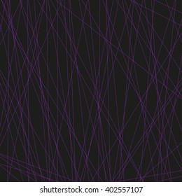 Abstract curved lines. Vector background