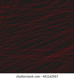 Abstract curved lines. Vector background