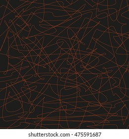 Abstract curved lines. Vector background