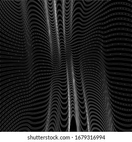 Abstract curved lines. Wave shape vector background for web business and graphic design.