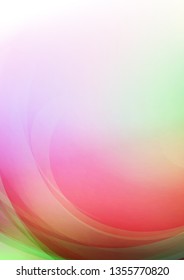 Abstract curved on colors background. Vector Eps10