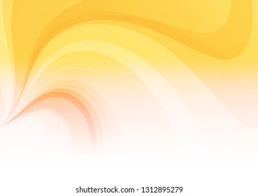 Abstract Curved Orange Background Vector Illustration Stock Vector ...