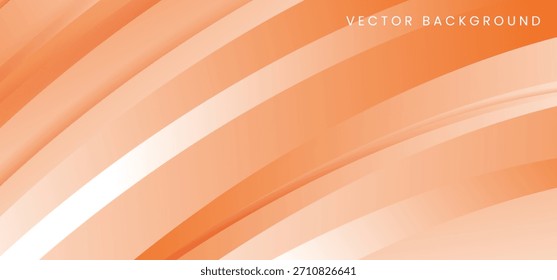 Abstractas fondo moderno curvo de la capa anaranjada. Usted puede utilizar para el Anuncio, anuncio, cartel, Plantilla, presentación del negocio. Ilustración vectorial