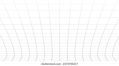 abstract curved perspective grid lines layout template design 