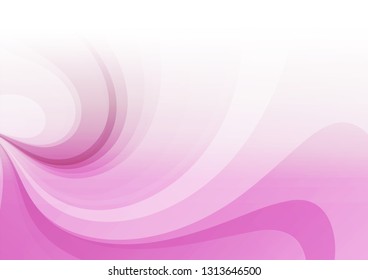 Abstract curved purple background. Vector Eps10