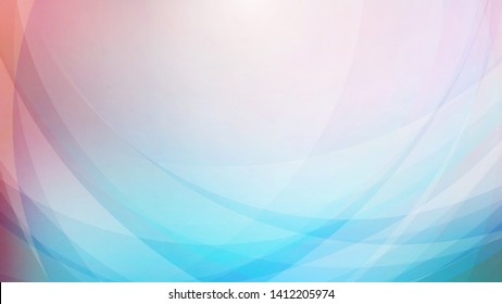 Abstract curved with soft colors background. Eps10 vector