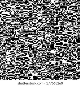 Abstract Curved stripe background.   Texture of wood or water surface. It is possible to use as a Camouflage.    Vector illustration.