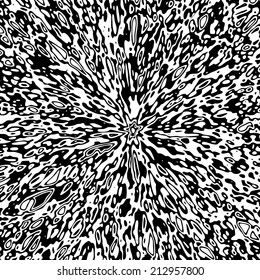 Abstract Curved stripe and spot background.   Texture of abstract surface. It is possible to use as a Camouflage.    Vector illustration.