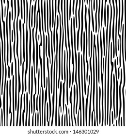 Abstract Curved Stripes. Zebra print.