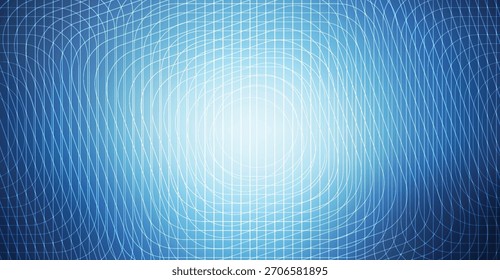 Curvas abstratas linhas de gradiente azul, padrões de redemoinho e transições suaves para uso digital moderno, criando profundidade e movimento com seu intrincado design semelhante à Web