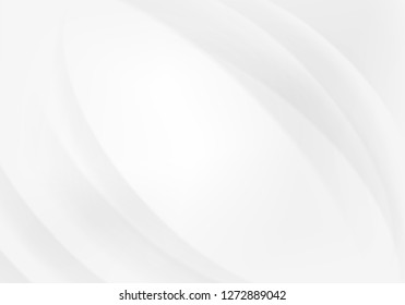 Abstract Curves Lines White and Gray Vector Backgrounds