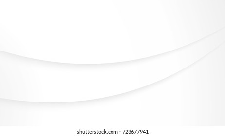 Abstract Curves Lines White and Gray Vector Backgrounds