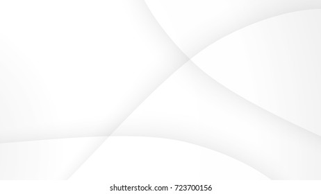 Abstract Curves Lines White and Gray Vector Backgrounds