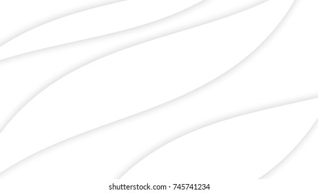 Abstract Curves Lines White and Gray Vector Backgrounds
