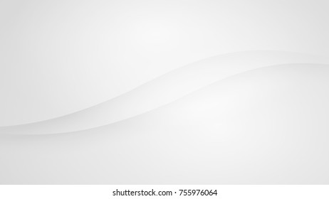 Abstract Curves Lines White and Gray Vector Backgrounds