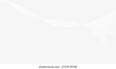 Curvas abstratas Fundo branco, fluindo, linhas curvas, luz suave, elemento de design elegante, uso para apresentações e sites 153 caracteres