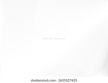 Abstract curvy geometric lines wave pattern background design