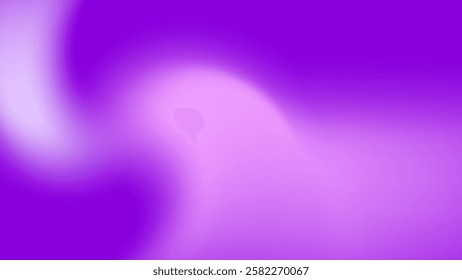 Abstract curvy gradient background with soft and modern color combination