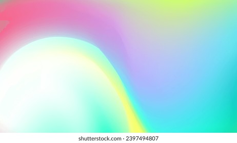 abstract curvy liquid background with modern gradient color style