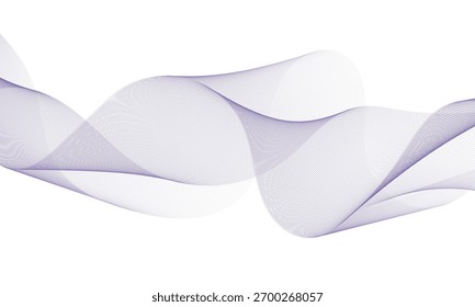 Abstrato curvilíneo e linhas suaves onda projeto de fundo