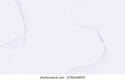 Abstrato curvilíneo e linhas suaves onda projeto de fundo