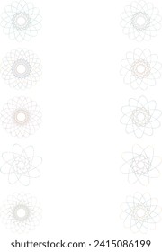 An abstract cut out transparent iridescent oval gradient star shape futuristic pattern design element bundle.