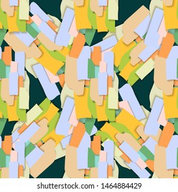 Abstract cut paper background, great design for any purposes. Vector illustration art. 
