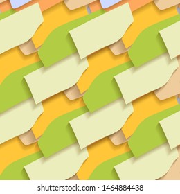 Abstract cut paper background, great design for any purposes. Vector illustration art. 