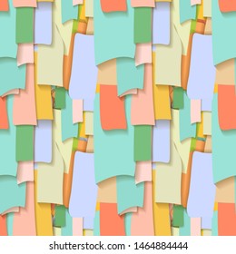 Abstract cut paper background, great design for any purposes. Vector illustration art. 