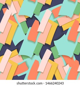 Abstract cut paper background, great design for any purposes. Vector illustration art. 