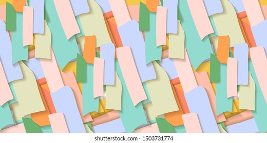 Abstract cut paper background, great design for any purposes. Vector illustration art. 