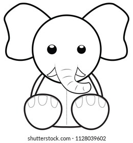 Abstract cute animal