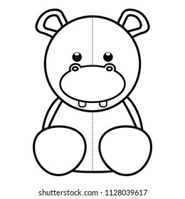 Abstract cute animal