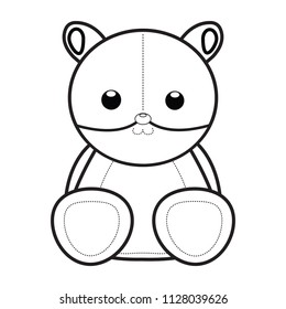 Abstract cute animal