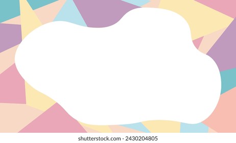 Abstract cute background colorful pattern